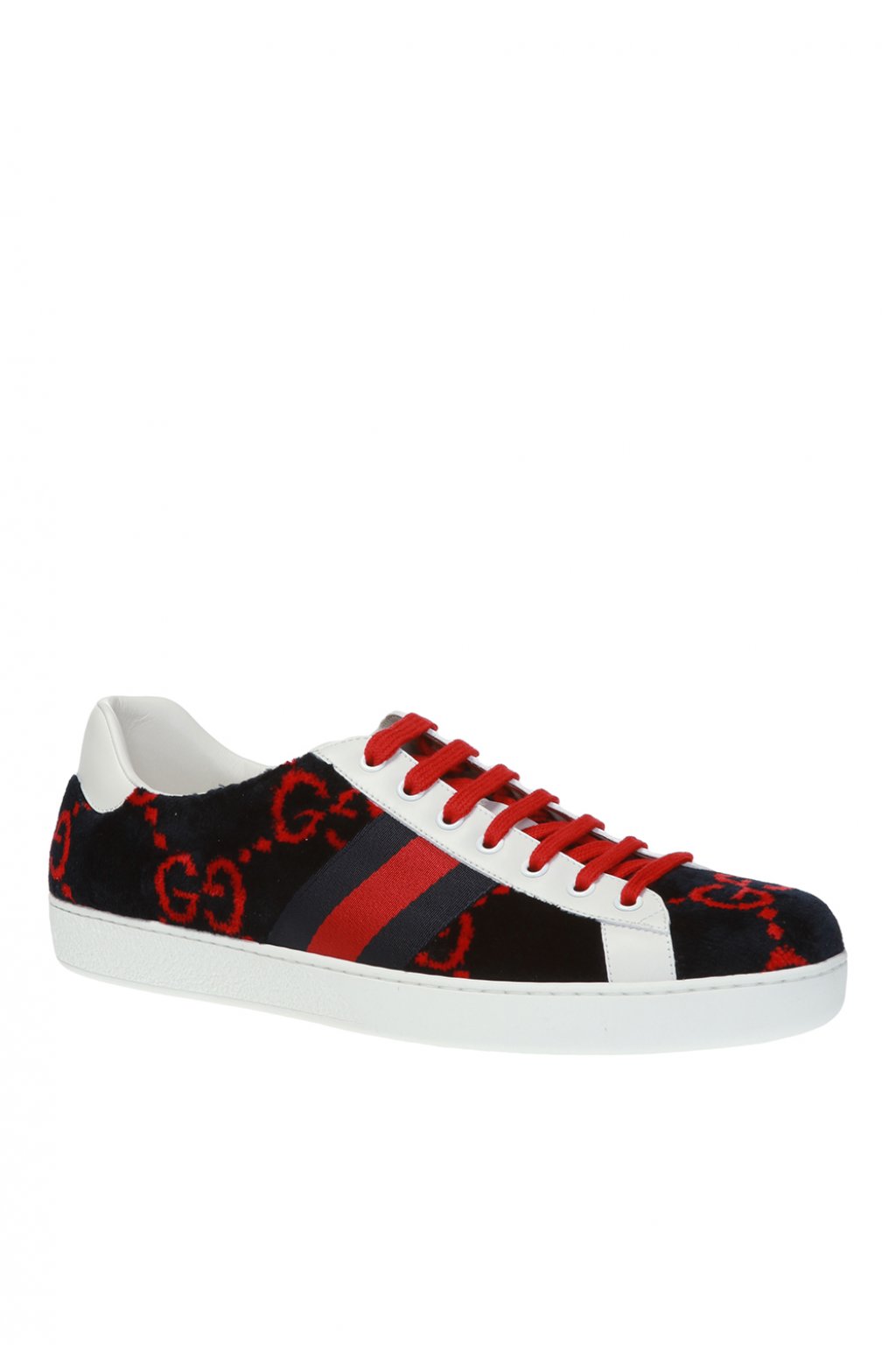 gucci ace sneakers blue